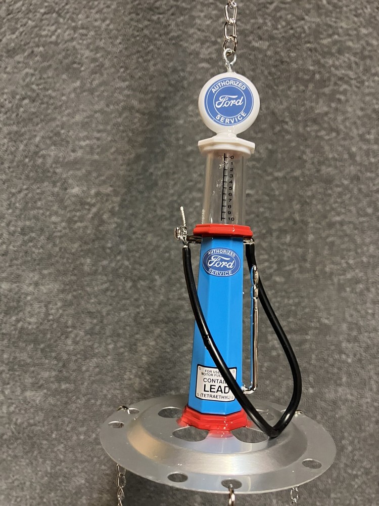 Mustang Gas Pump Wind Chime
