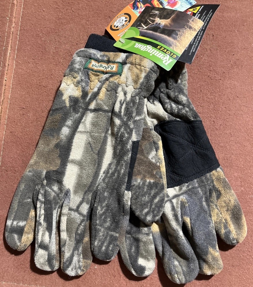 Remington Camo Gloves Size Medium