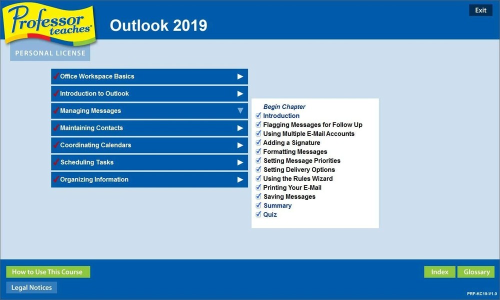 Professor Teaches Office 2019 PC NEW!