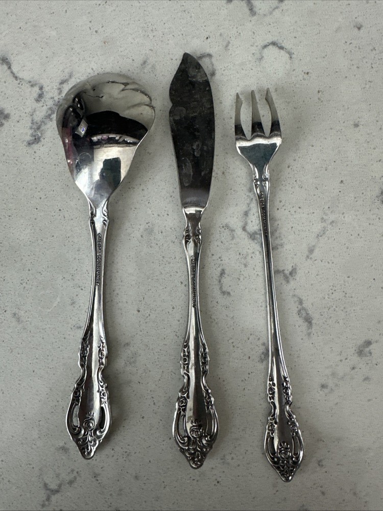 Oneida BRAHMS Community Stainless Flatware & Serving/Hostess 88 Pieces