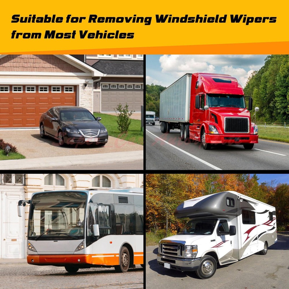 Battery Terminal and Wiper Arm Puller Tools, Windshield Wiper Arm Removal Tool