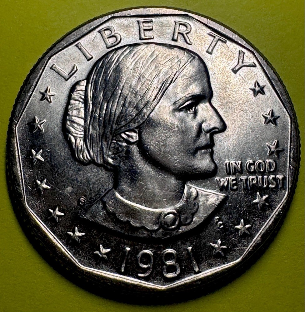 1981 s susan b anthony dollar type 2