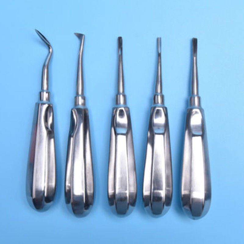 3Set Dental Lab Autoclavable Surgery Extraction Root Elevators Luxating Elevator
