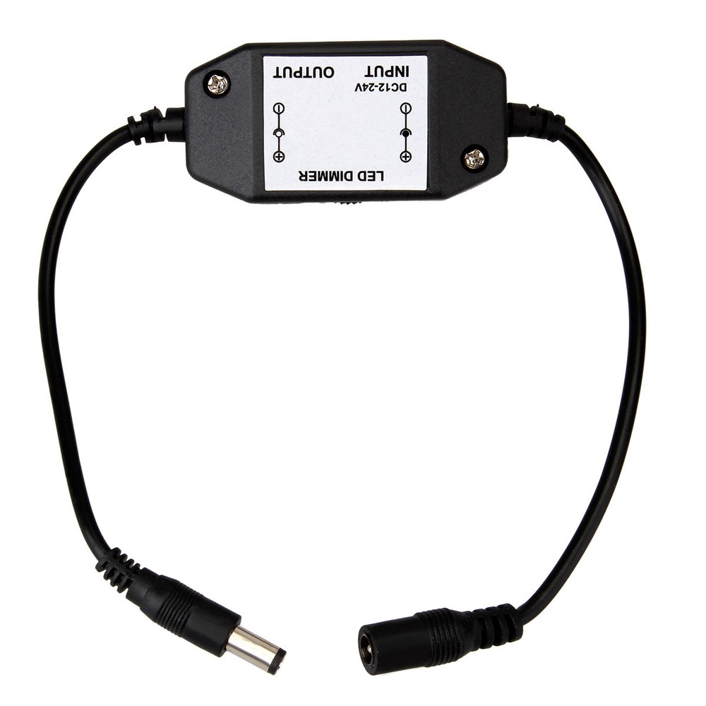 Mini Brightness Dimmer Adjustable Control for Single Color Strip Light 12V 5A