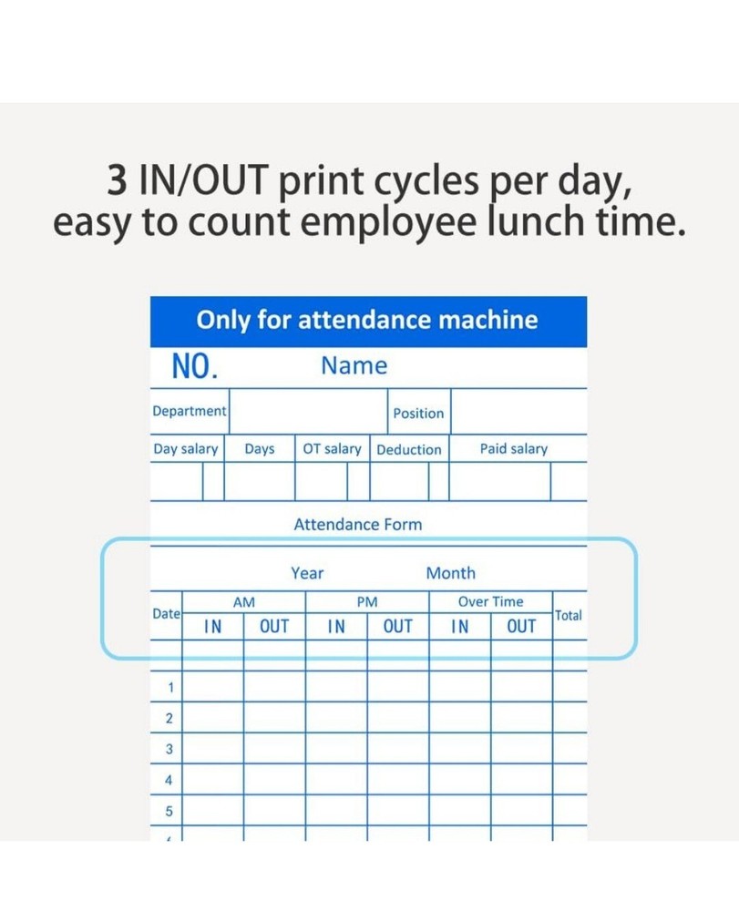Time Clock and Accessories Bundle