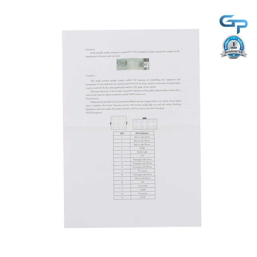 19-04280-STA Control Module A-04/A-06 Controller for Amp Research Powerstep