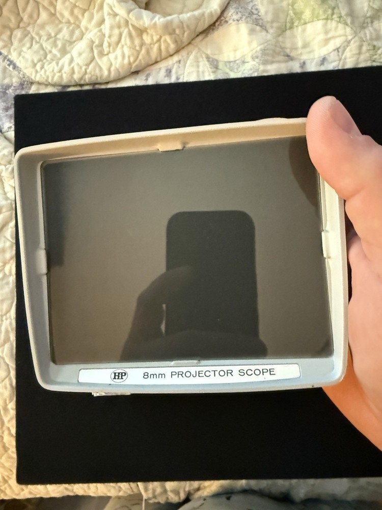 HP 8mm Projector Scope As-Is