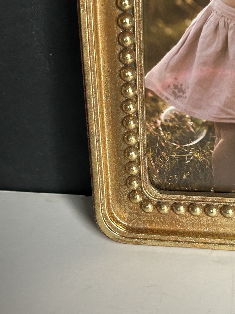 Gold Beaded Picture Frame Belle Maison Collection 5x7 Photo Frame Rectangular