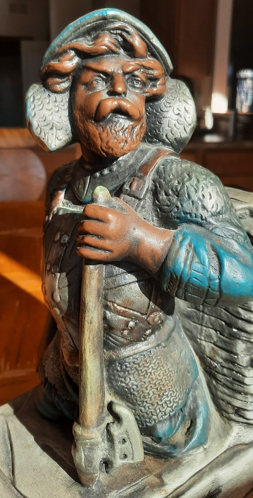 1970 Spanish Conquistador Bookends Pair