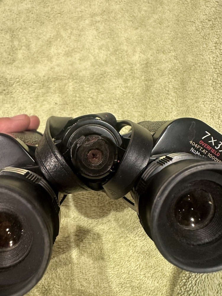 Vintage binocular from Scope tiny chips noticed