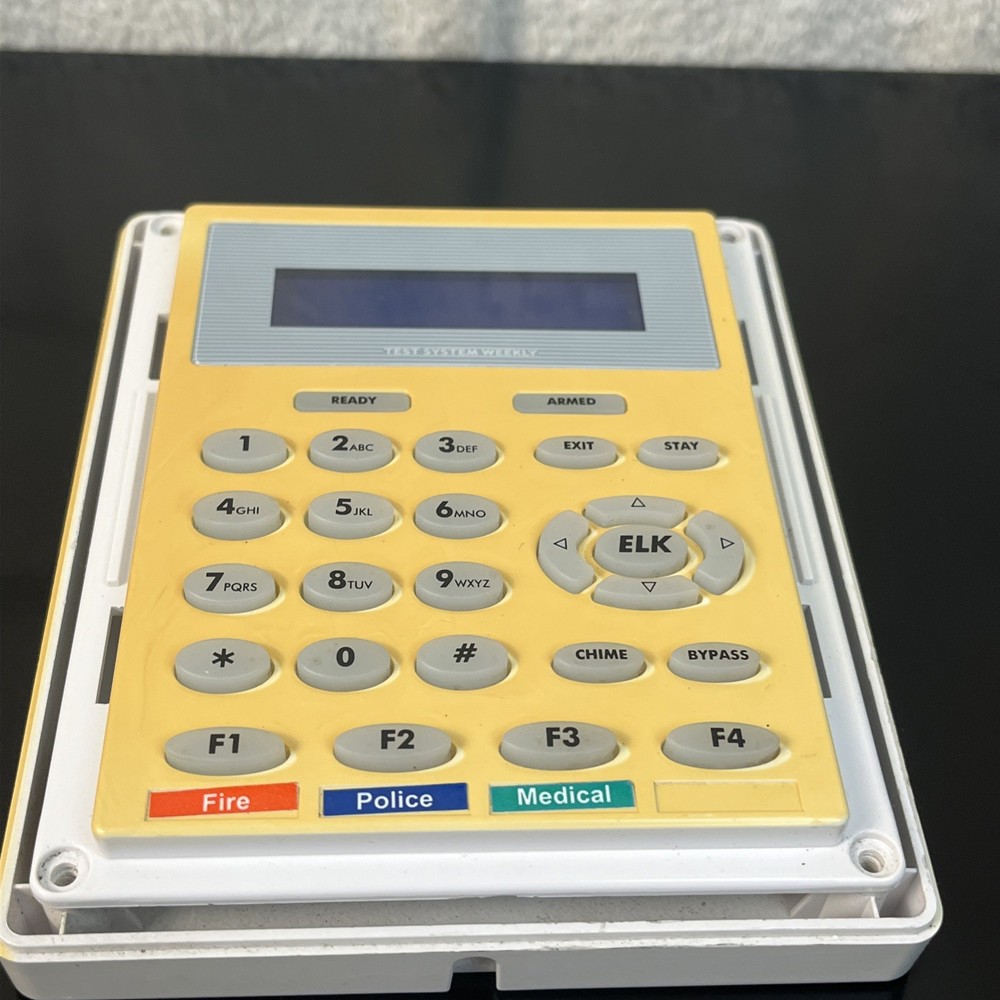 Elk M1KP2 LCD Low Profile Programmable Keypad