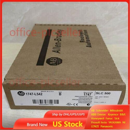AB 1747-L542 /B SLC 500 5/04 CPU PROCESSOR UNIT  Factory Sealed AB US Free Tax