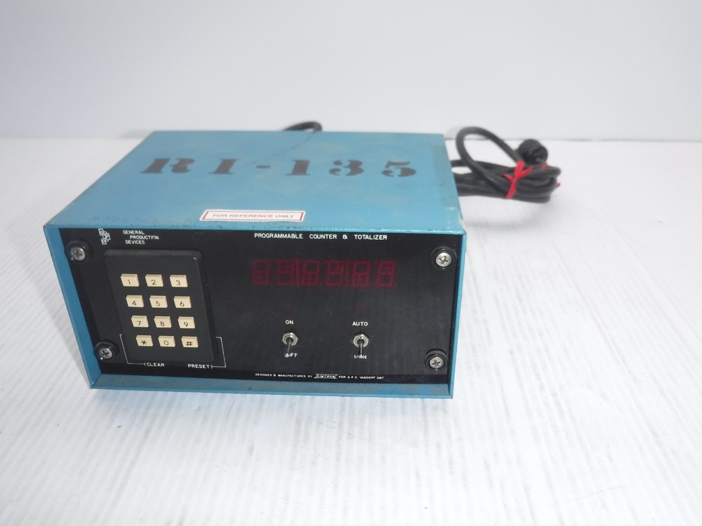 General Production Devices RI-135 Programmable Counter & Totalizer