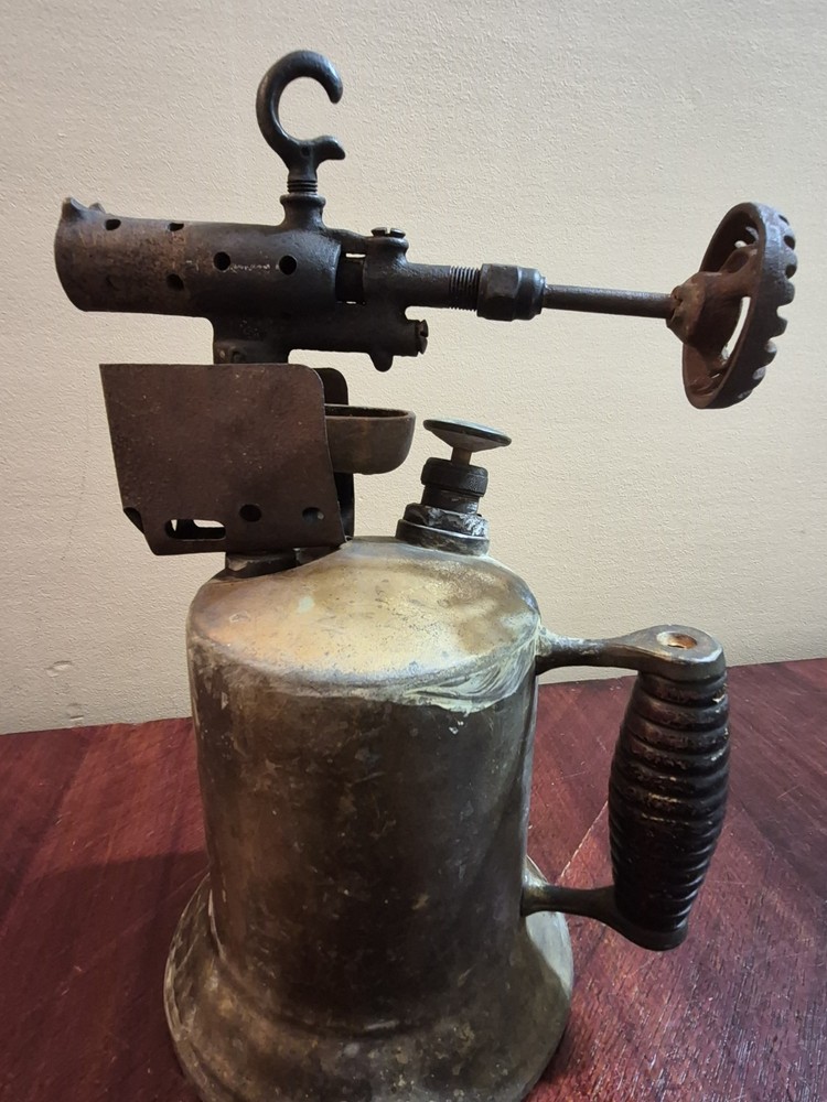 Tuner Brass Blow Torch Antique Tool