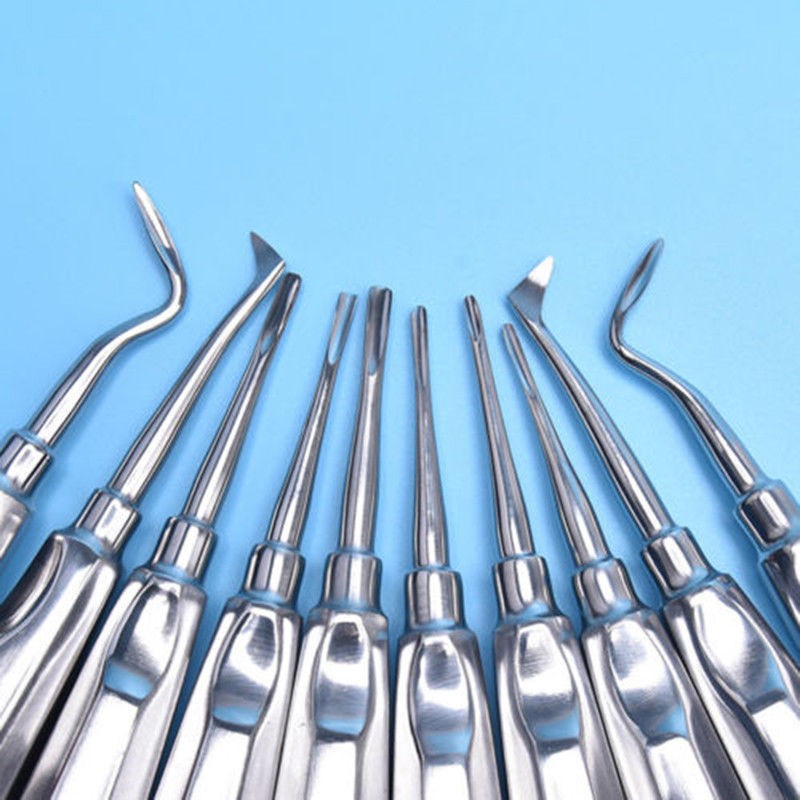 3Set Dental Lab Autoclavable Surgery Extraction Root Elevators Luxating Elevator