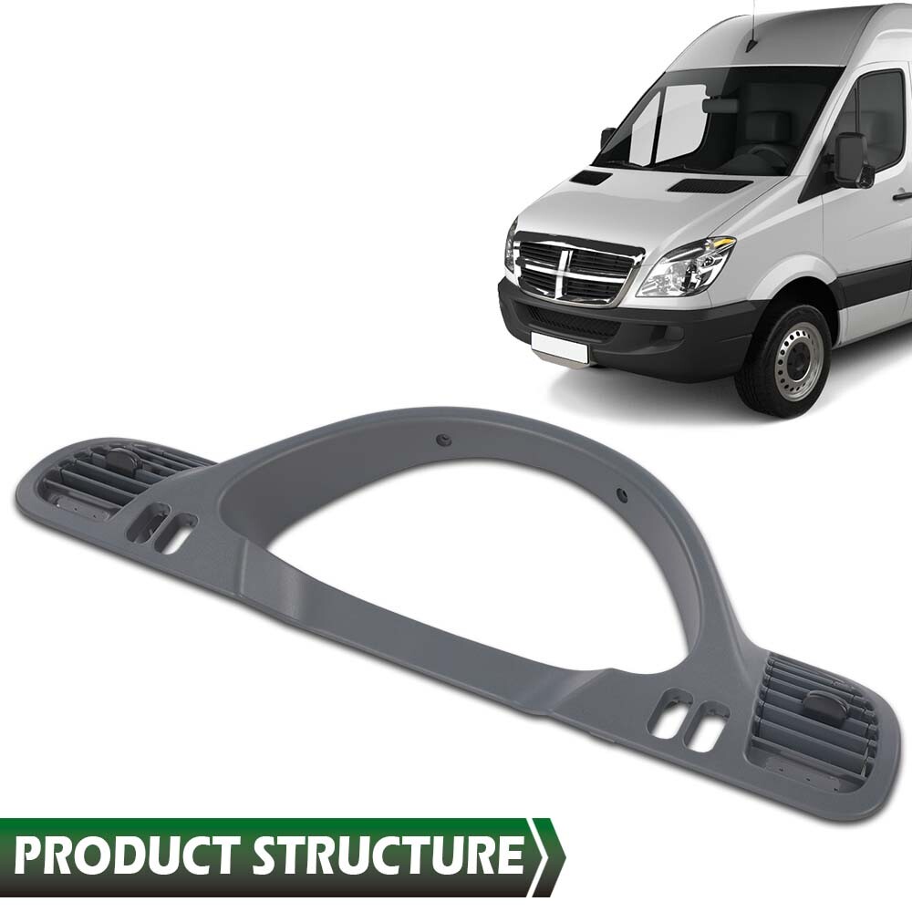 Fit For 2002-2006 Dodge Sprinter Left Side Dash Panel Bezel Trim With A/C Vents