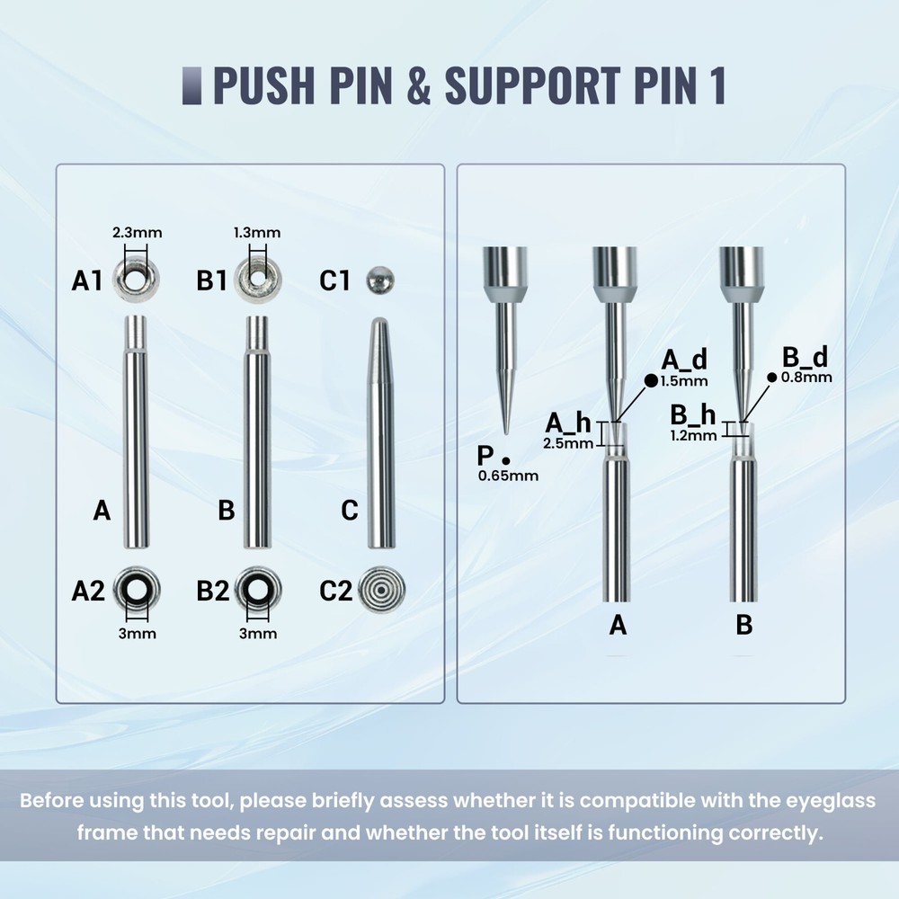 Optical Eyeglasses Screw Extractor Puller