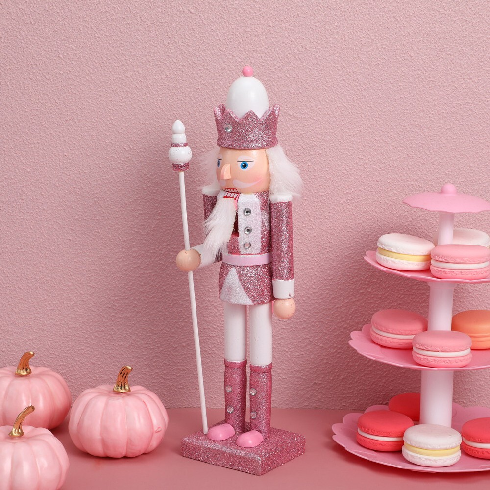 Decorations Valentines Nutcracker Walnut Soldier Puppets