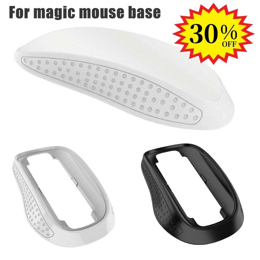 Mouse Base Bracket Anti-slip Mouse Holder For Apple Magic Mouse 2/3