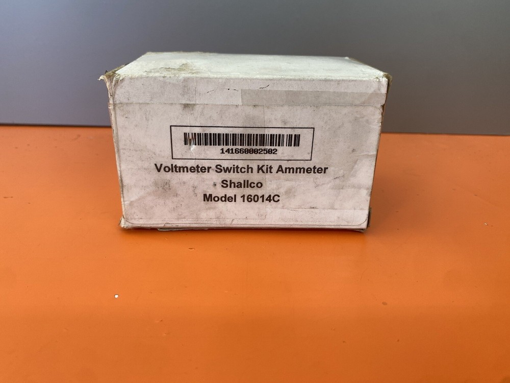 Shallco Voltmeter Switch Kit Ammeter Model: 16014C