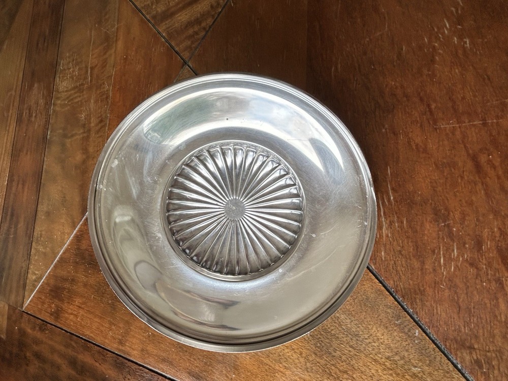 Vintage Silver Plated 8” Lid For Serving Dish
