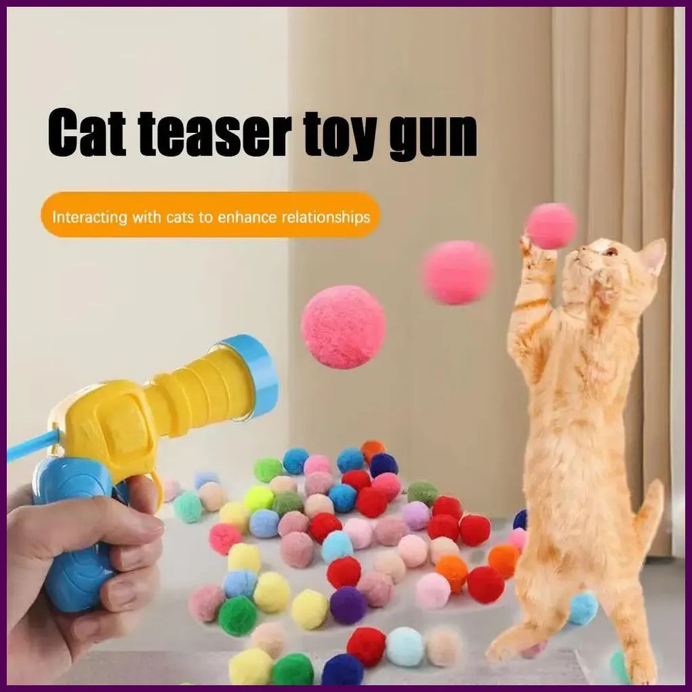 Cat Toys Interactive Launch Training Toy For Pet Kitten Creative Mini