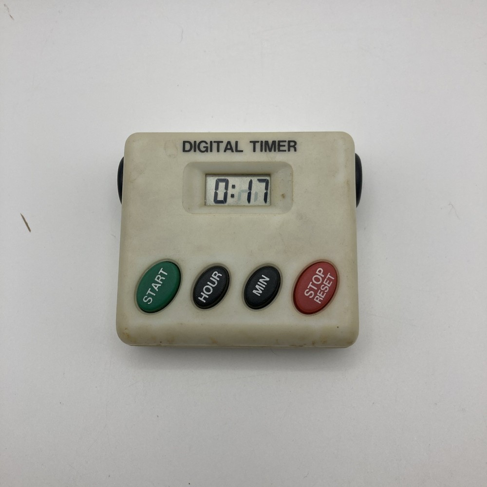 Digital Timer Needs AA Battery Works
