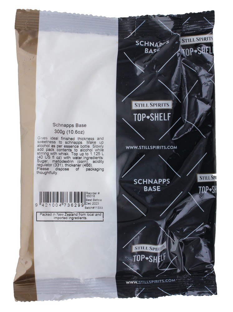 Still Spirits Top Shelf Schnapps Base 300g