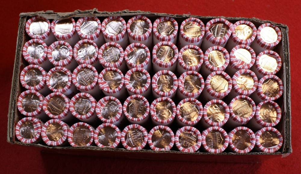 2017-P&D Lincoln Shield Cent Penny 2-50 Coin rolls roll Uncirculated