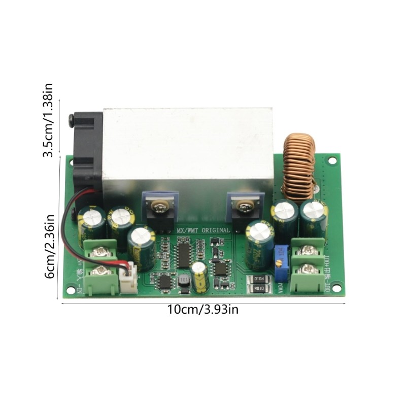 ABS Housing Power Module 600W 25A Continuous Operation Ready