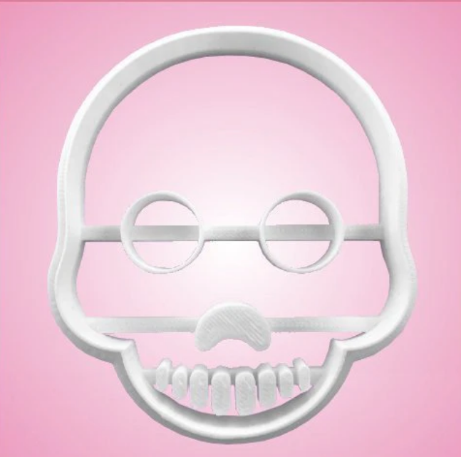 SKULL EMOJI COOKIE CUTTER