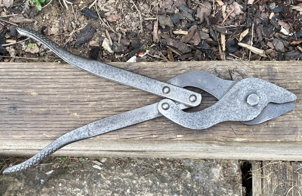 Vintage Folding Barbed Wire Cutters Military ? Tool