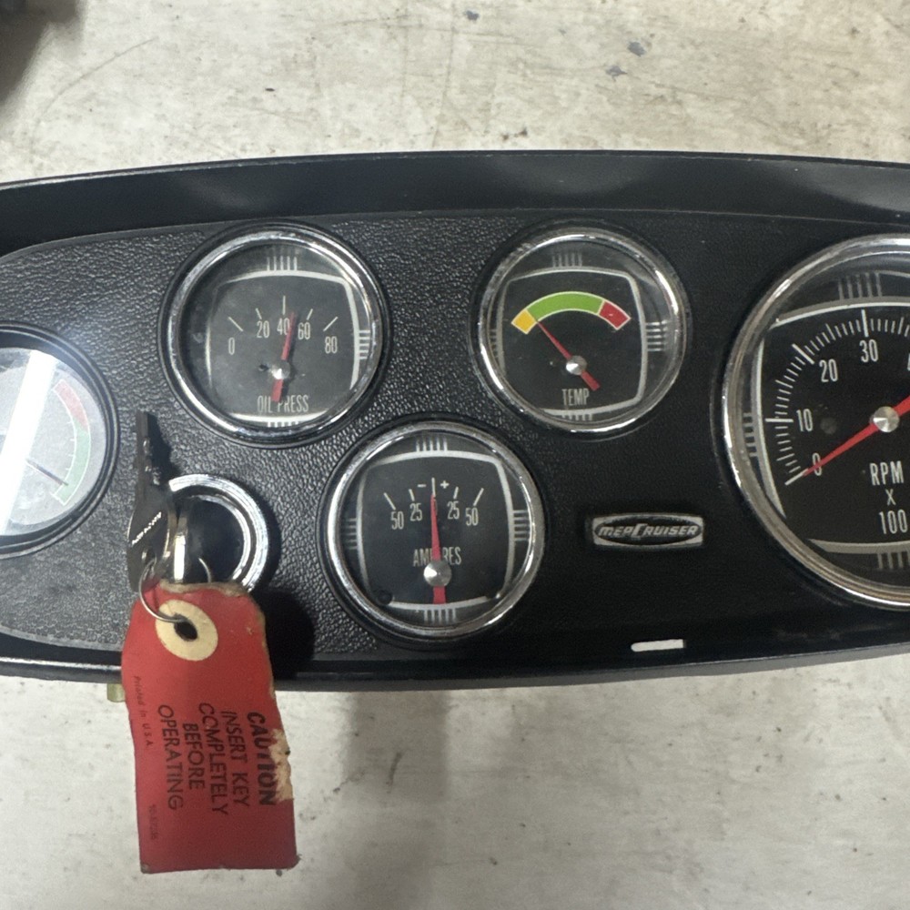 Mercruiser Dash Panel