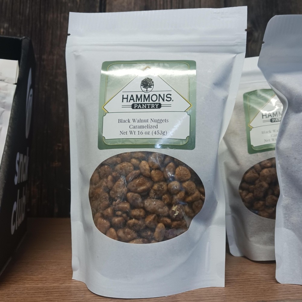 Caramelized Black Walnuts