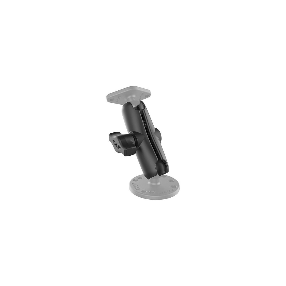 RAM Mounting Systems RAM-B-201 RAM Double Socket Arm for 1" Ball