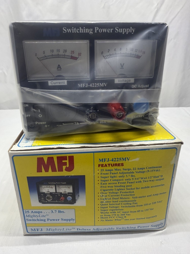 MFJ-4225MV VARIABLE SWITCHING POWER SUPPLY! NEW