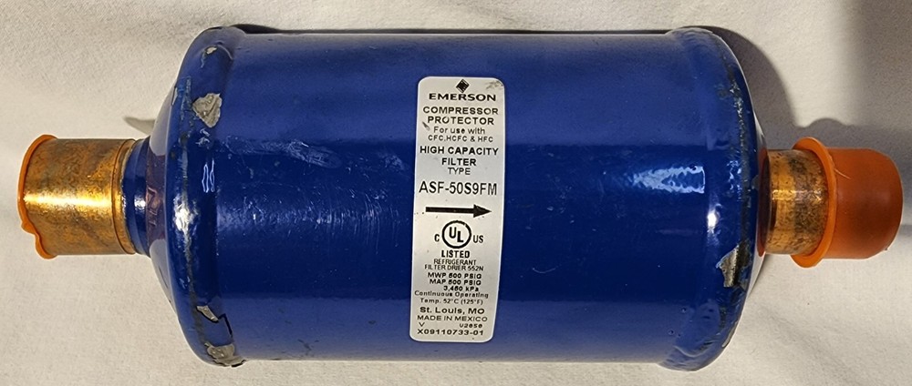 EMERSON ASF-50S9FM Compressor Protector High Capacity Filter-