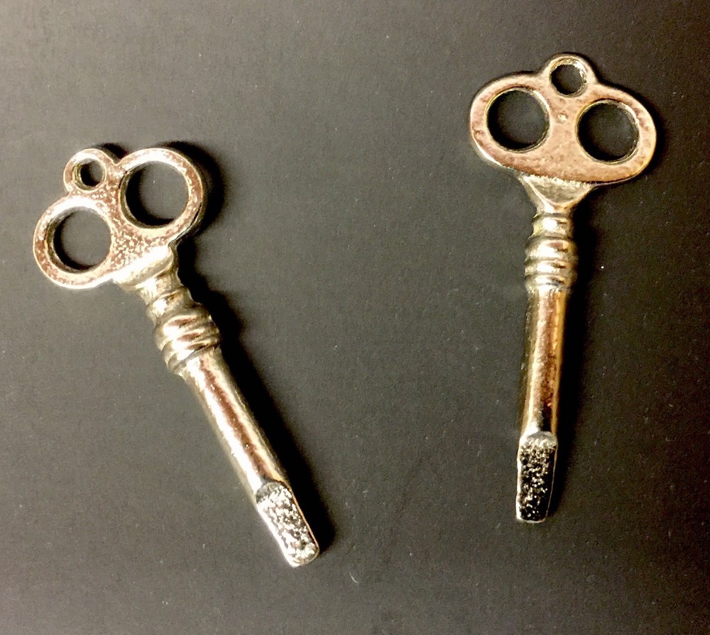 2 (1 Pair) Triangle Tip Piano Lock Keys