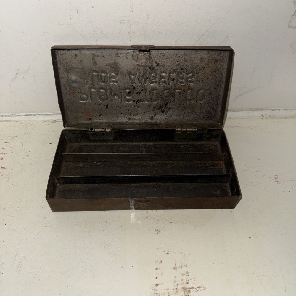 Plumb Tool Co Los Angeles Vintage Tool Box