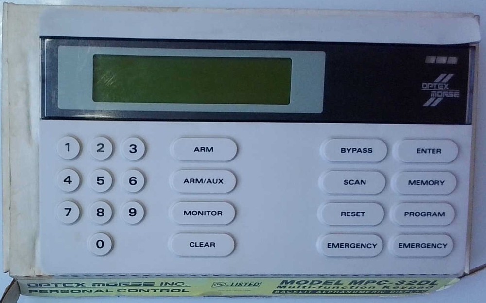 Morse MPC-32D Personal Control With Bracket