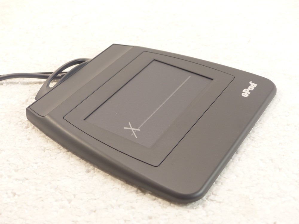 Interlink Electronics ePad USB Signature Capture Pad #54-65885 w/ Stylus Nice!