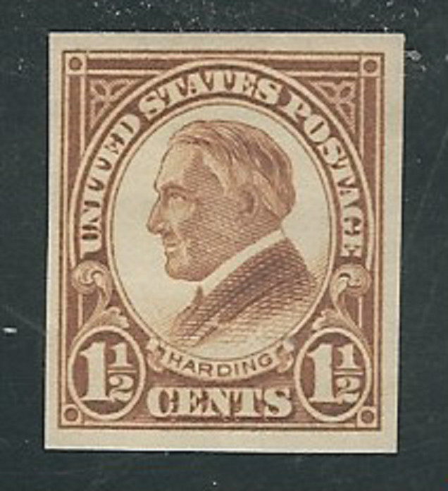#576...1-1/2 Cent...Harding...2 Stamps...MH