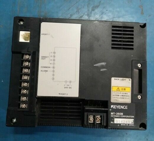fast ship plc Keyence panel MT-260B refurbished