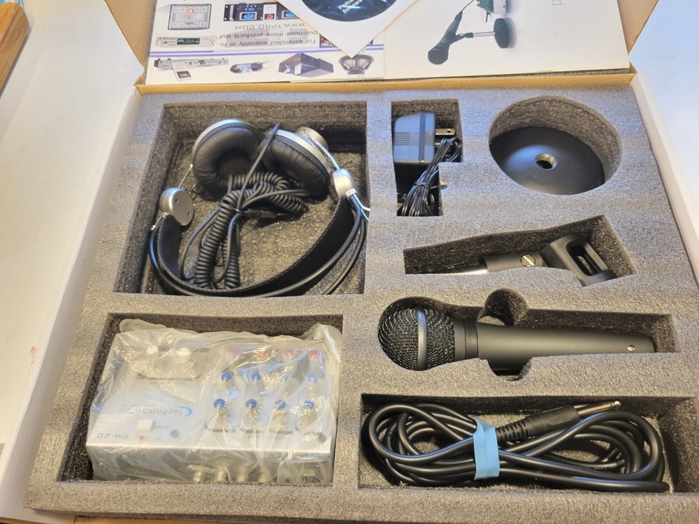 PM-21 Podcast Mixer Kit from Technical Pro -
