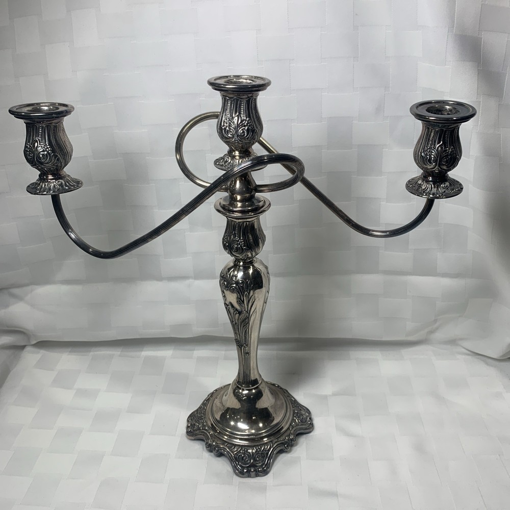 Oneida Community Ltd silverplate candelabra