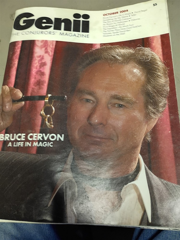 Bruce Cervon Genii Magazine Issue #9