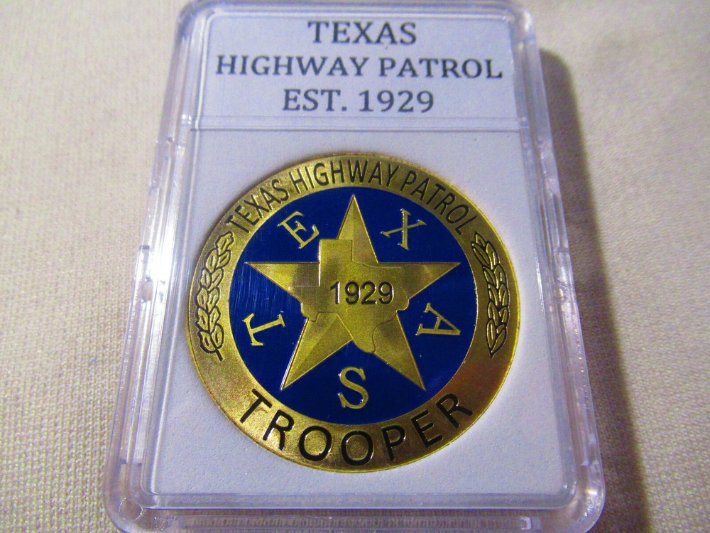 TEXAS HIGHWAY PATROL Challenge Coin