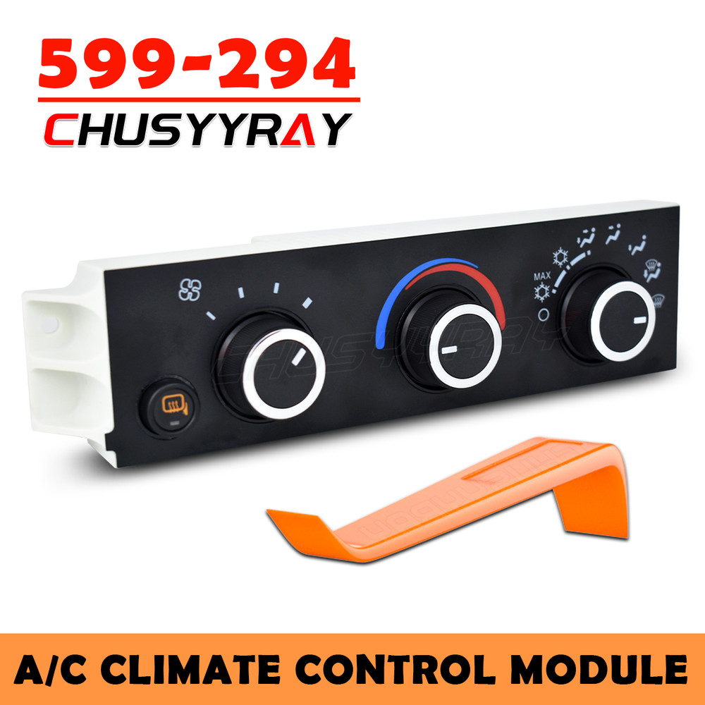 Front A/C Climate Control Module W/ Defogger Switch For Chevy Express GMC Savana