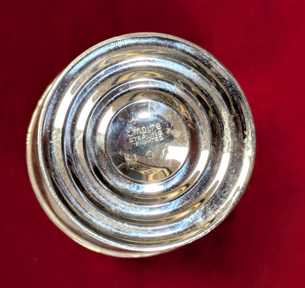 Empire Sterling Silver Lighter 3.6 Tall X 2.4'' Wide