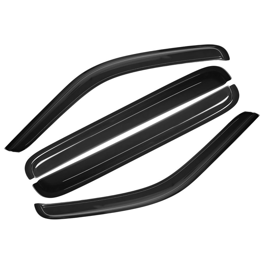 4X For Jeep Liberty 2008-2013 Window Visors Rain Guards Deflectors